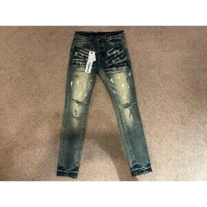 Purple brand jeans ripped size 30